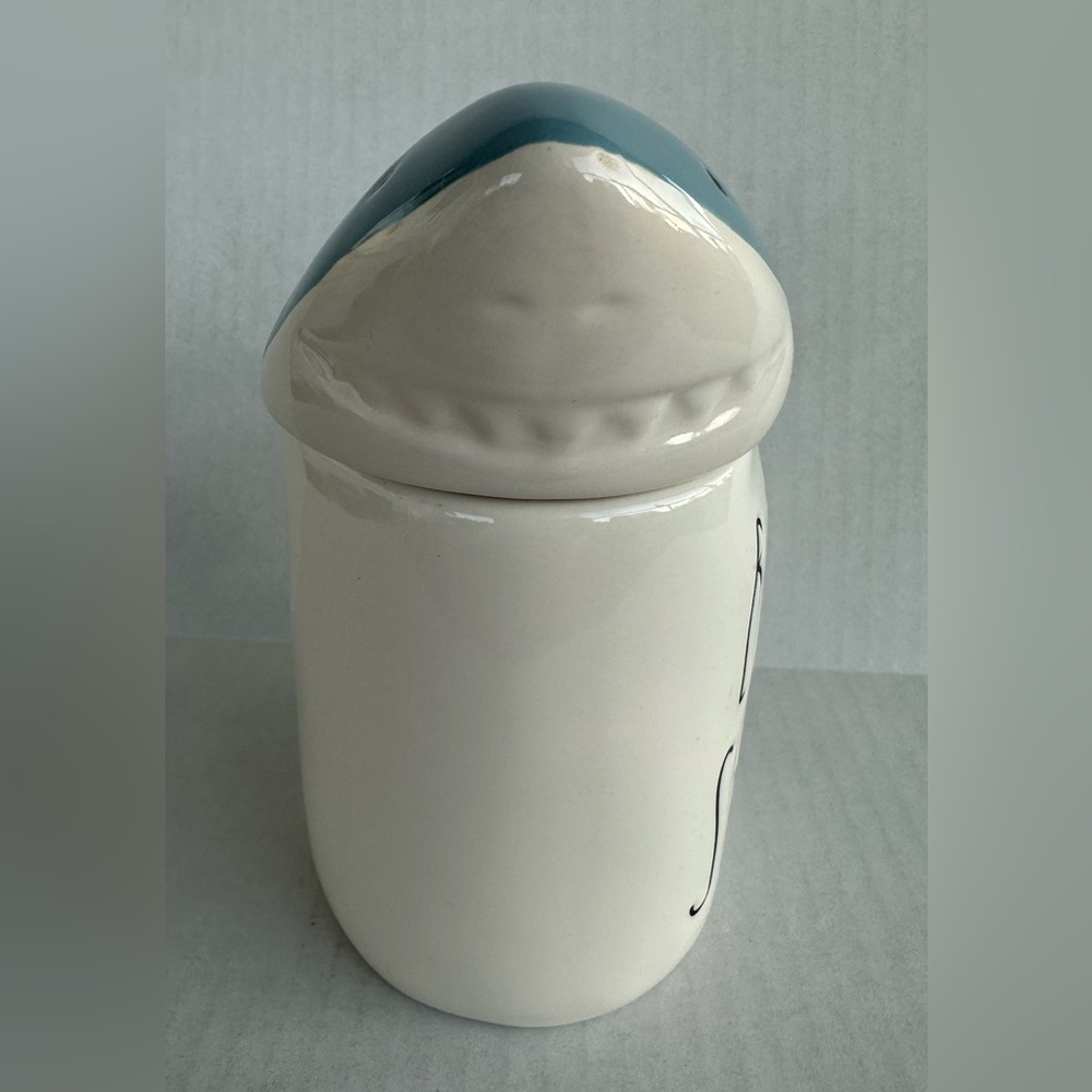 Rae Dunn “Baby Shark” Ceramic Mug With a Shark Topper Lid - Picture 5 of 13